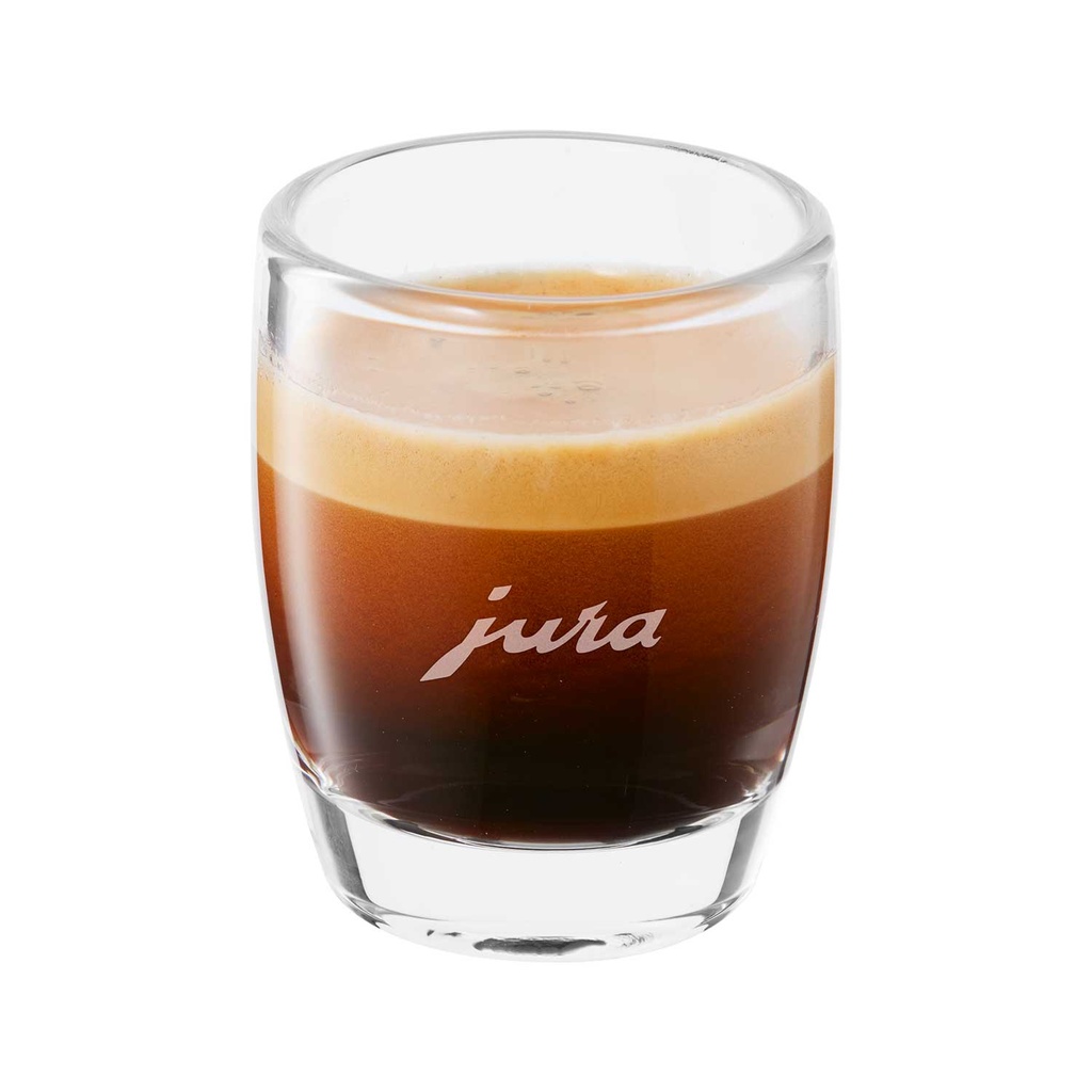 JURA ESPRESSO P.E.P.  GLAS ROND  2/PCS