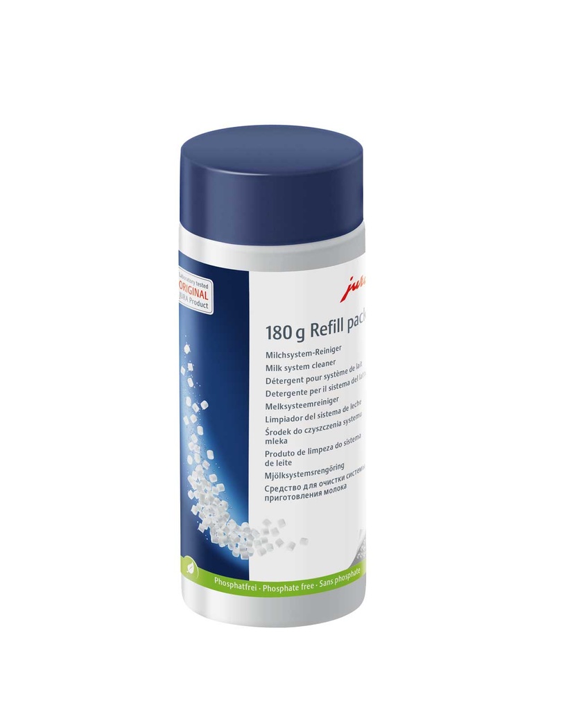 Melksysteemreiniger (minitabletten) 180 g navulflesje